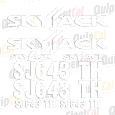 Skyjack Telehandler Decals