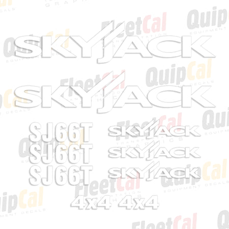 Skyjack Telescopic Manlift Decals