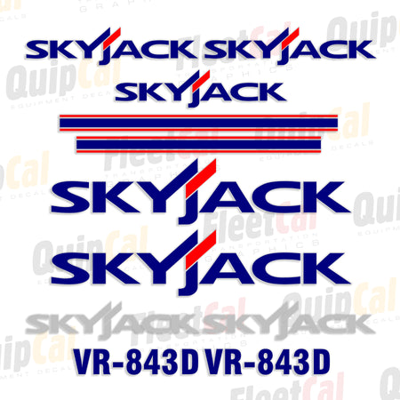 Skyjack Telehandler Decals