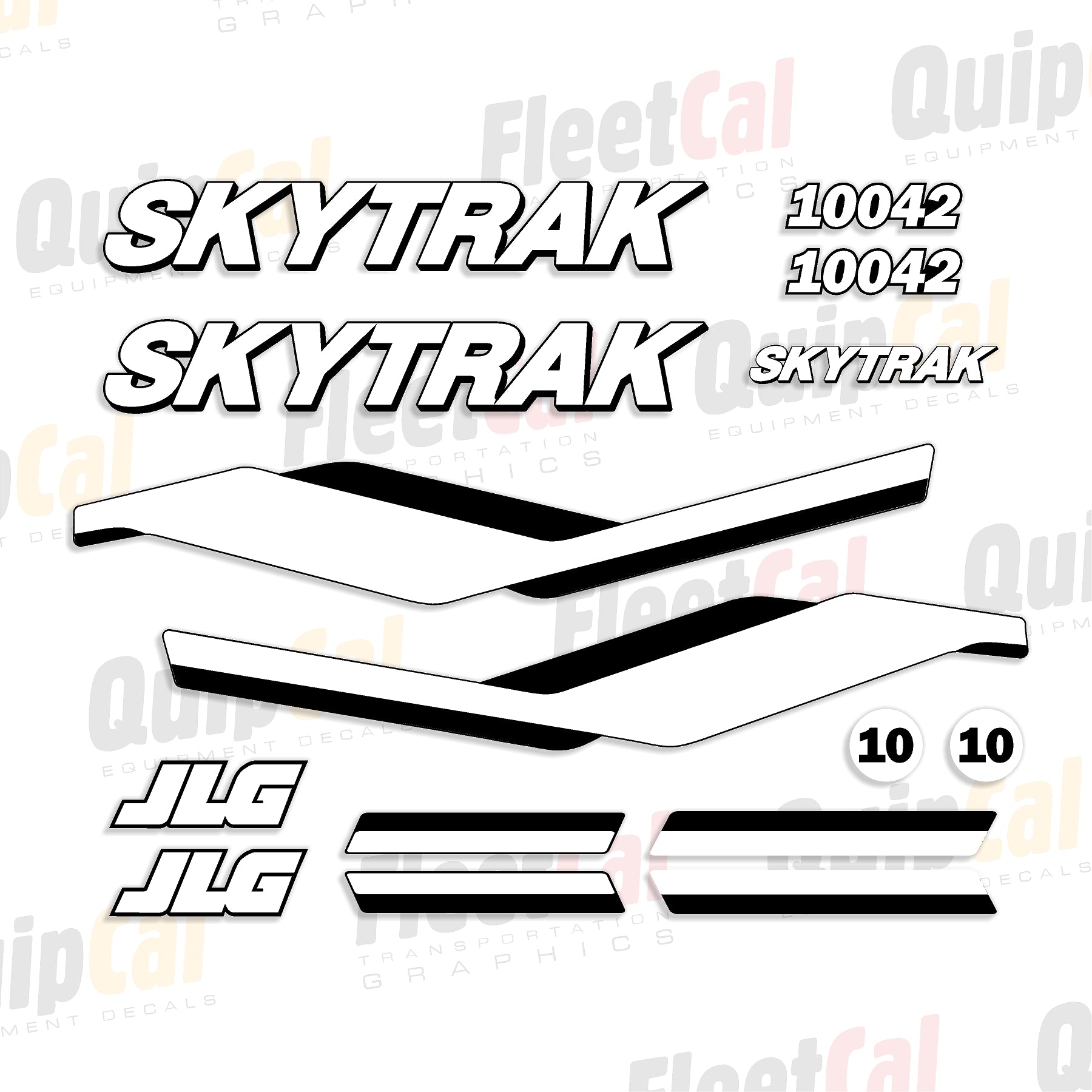 Skytrak Telehandler Decals