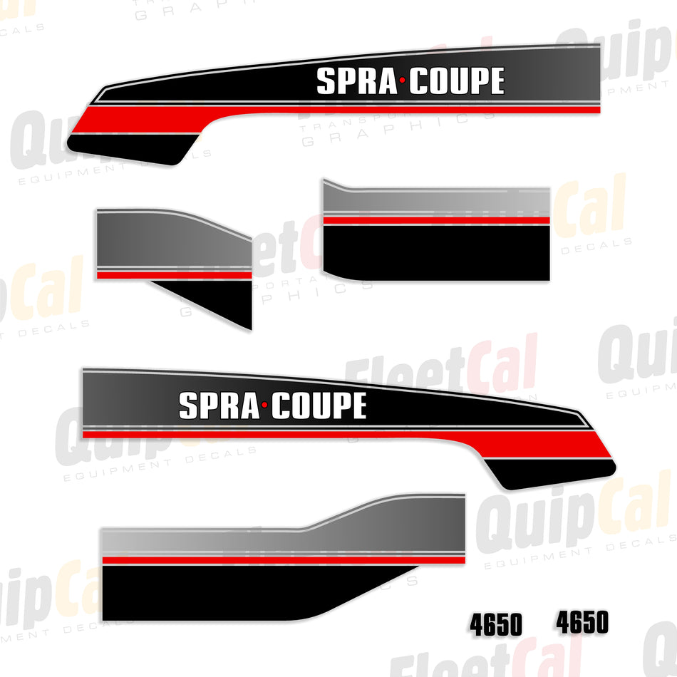 SpraCoupe 4650 Spray Rig Self Propelled Applicator Decal Set