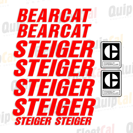 Steiger Tractor Decals