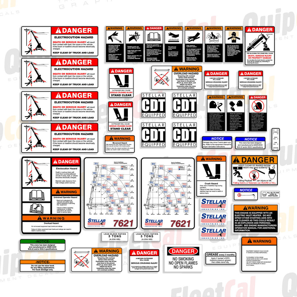 Stellar Mechanic's Crane Decals