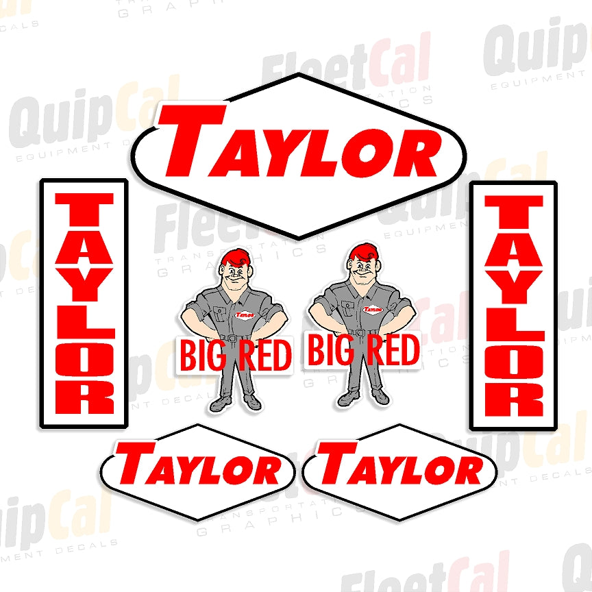 Taylor Forklift Decals