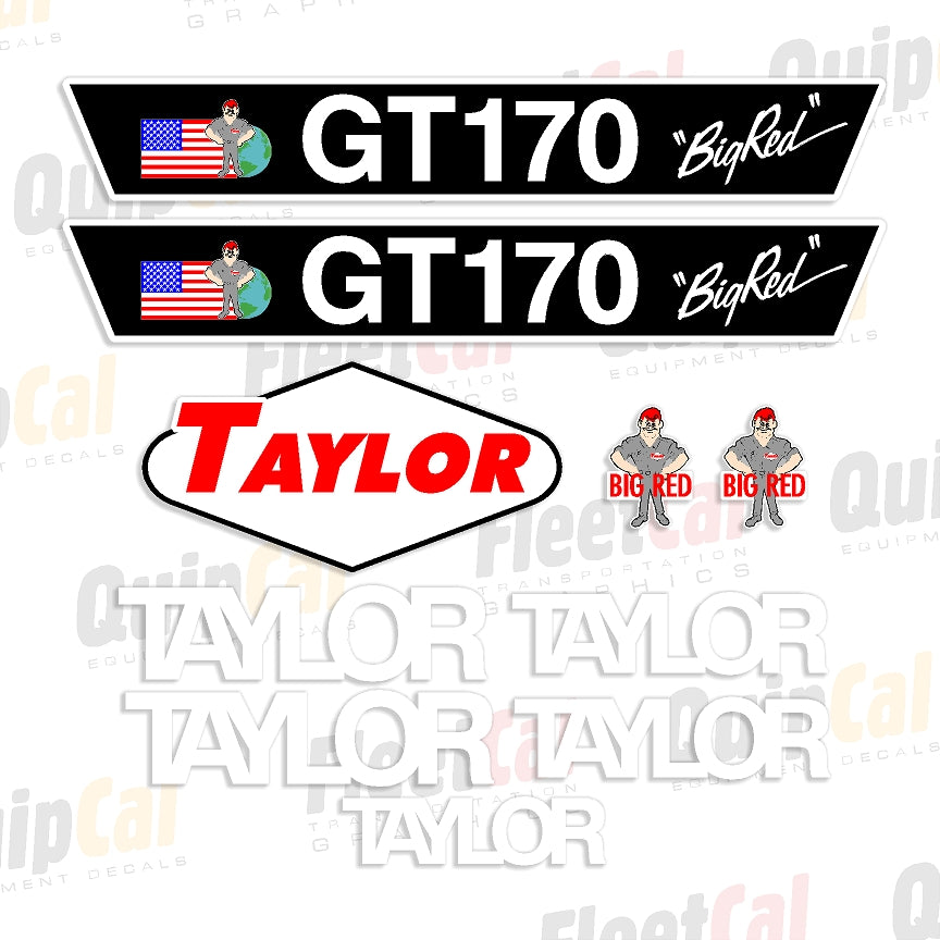 Taylor Forklift Decals
