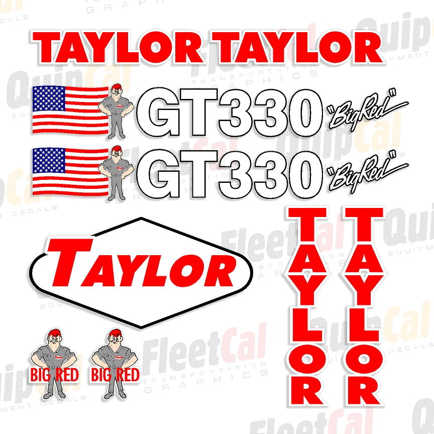 Taylor Forklift Decals