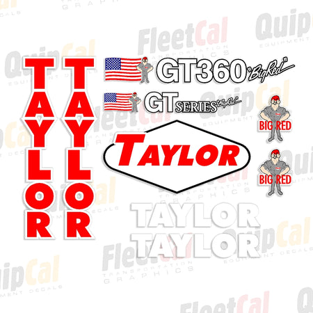 Taylor Forklift Decals