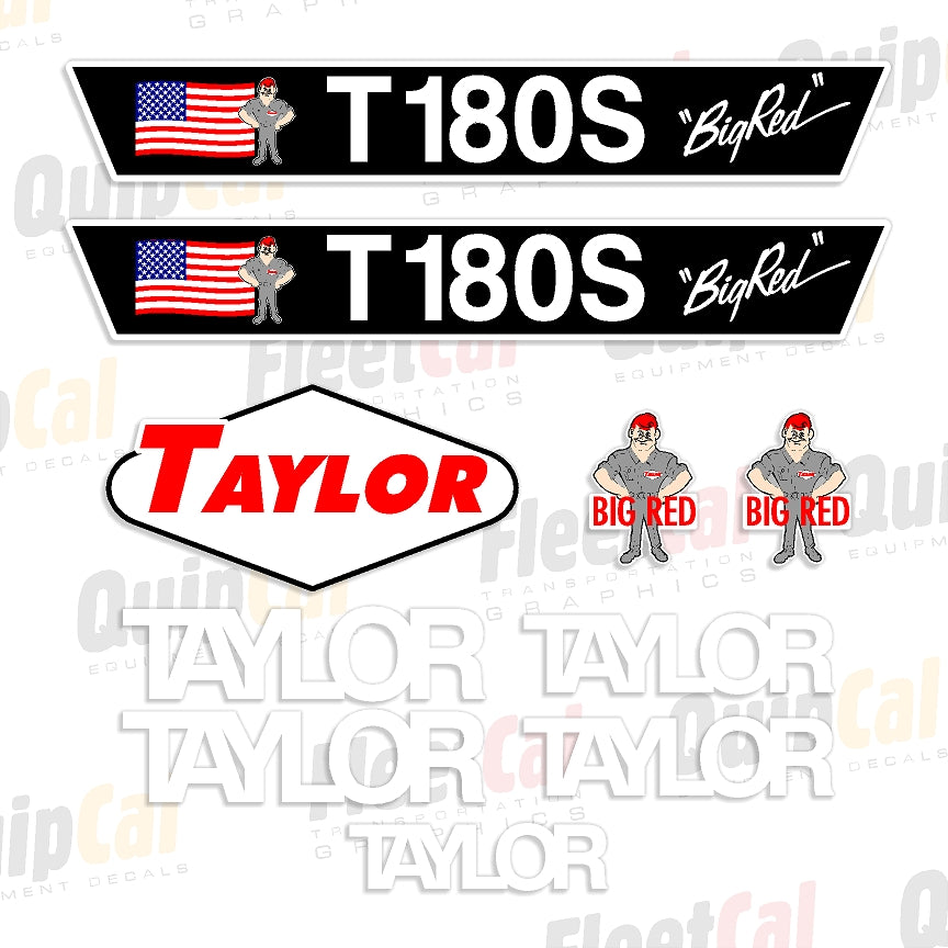 Taylor Forklift Decals