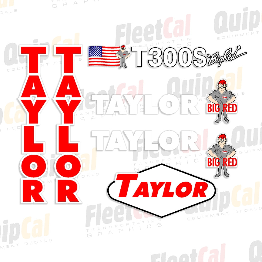 Taylor Forklift Decals