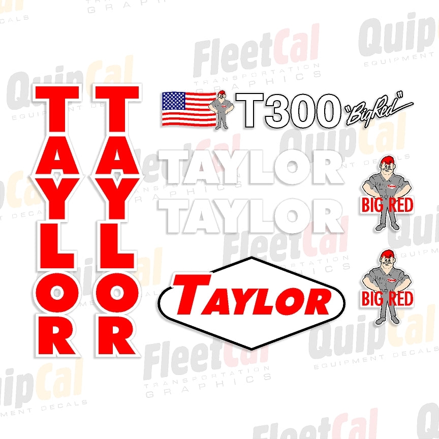 Taylor Forklift Decals