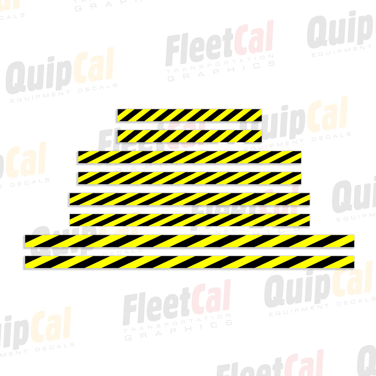 Manlift Caution Stripes