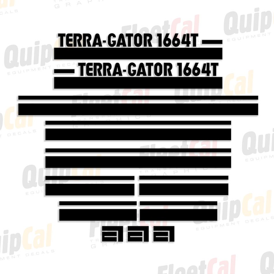 TerraGator 1664T Floater Fertilizer Spreader Decal Set