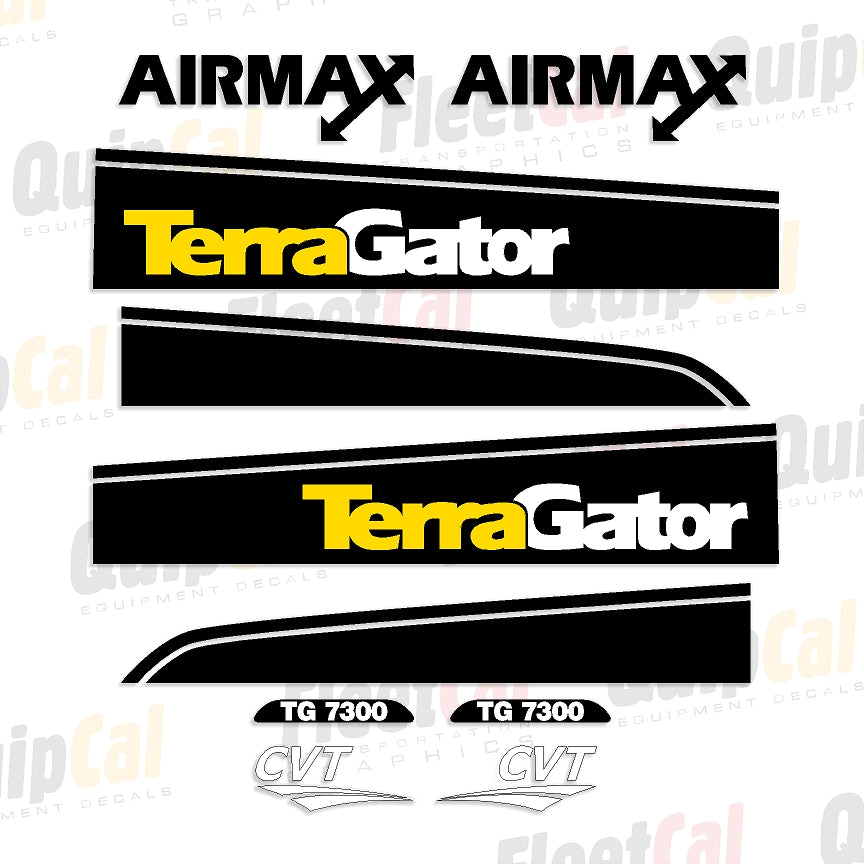 TerraGator 7300 Marking Decal Set