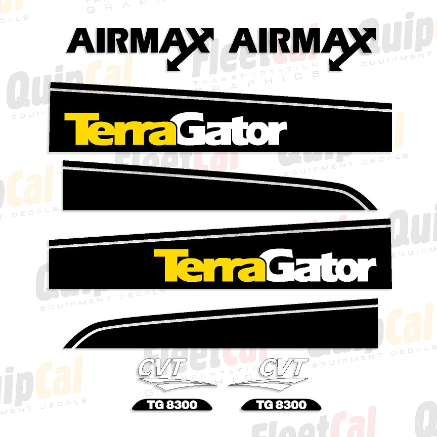 TerraGator 8300 Marking Decal Set