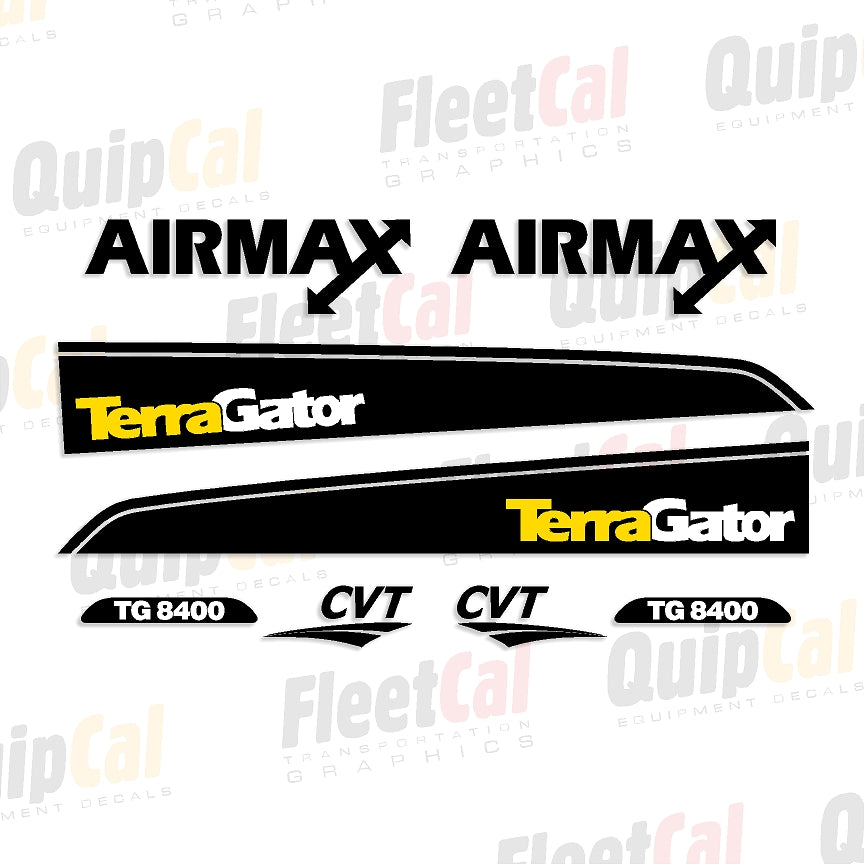 TerraGator 8400 Marking Decal Set
