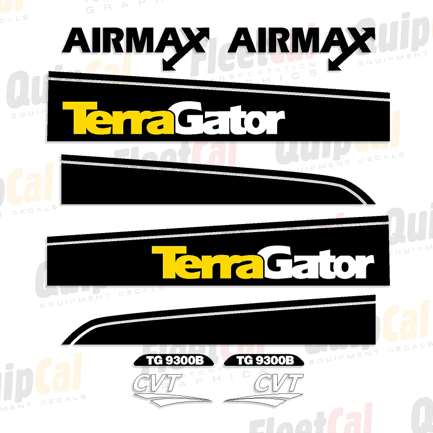 TerraGator 9300B Marking Decal Set