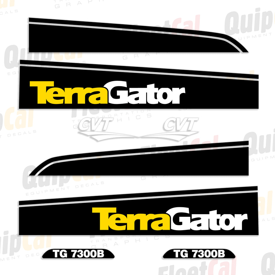 TerraGator TG7300B Fertilizer Spreader Decal Set