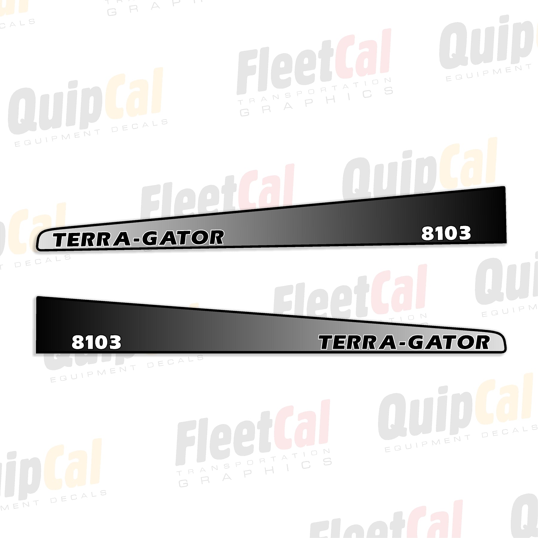 TerraGator 8103 Marking Decal Set – Truck and Equipment Decals