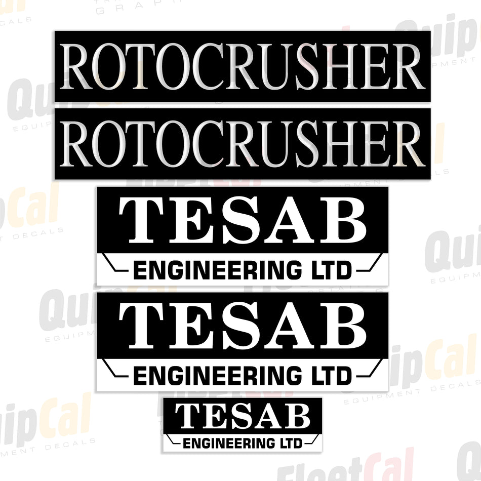 Tesab Crusher Decals