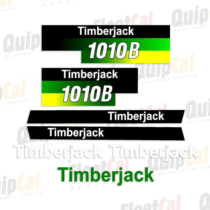 Timberjack 1010B Marking Decal Set