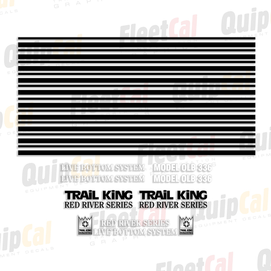 Trail King Red River Series Trailer Decals