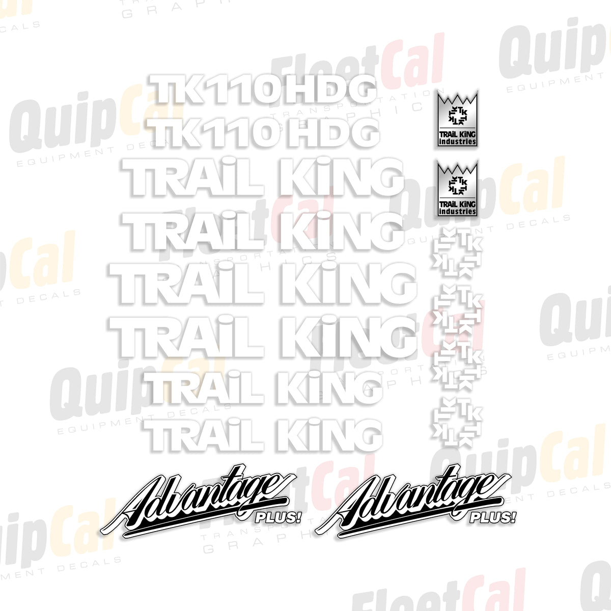 Trail King Trailer Decals