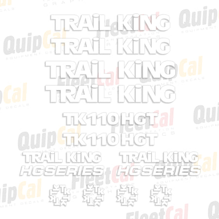 Trail King Trailer Decals