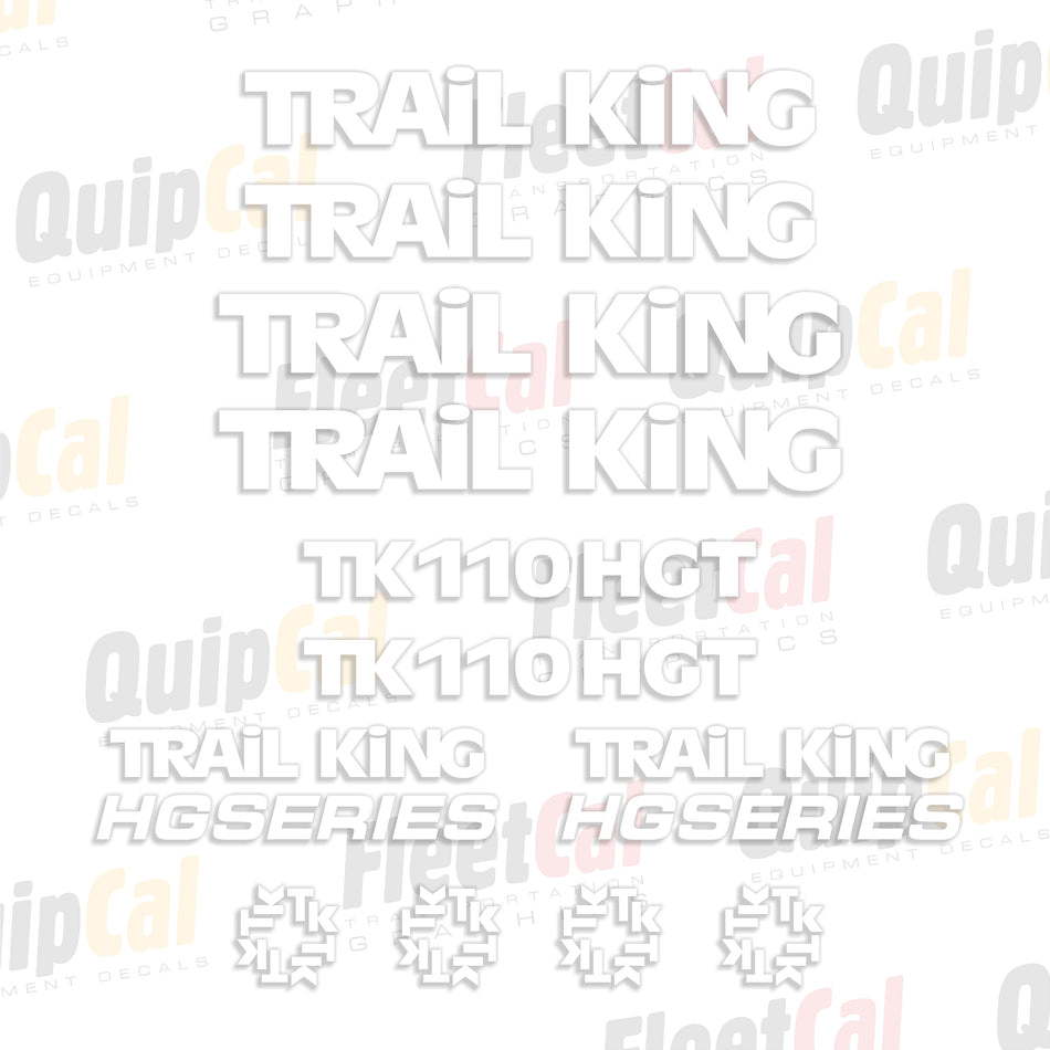Trail King Trailer Decals