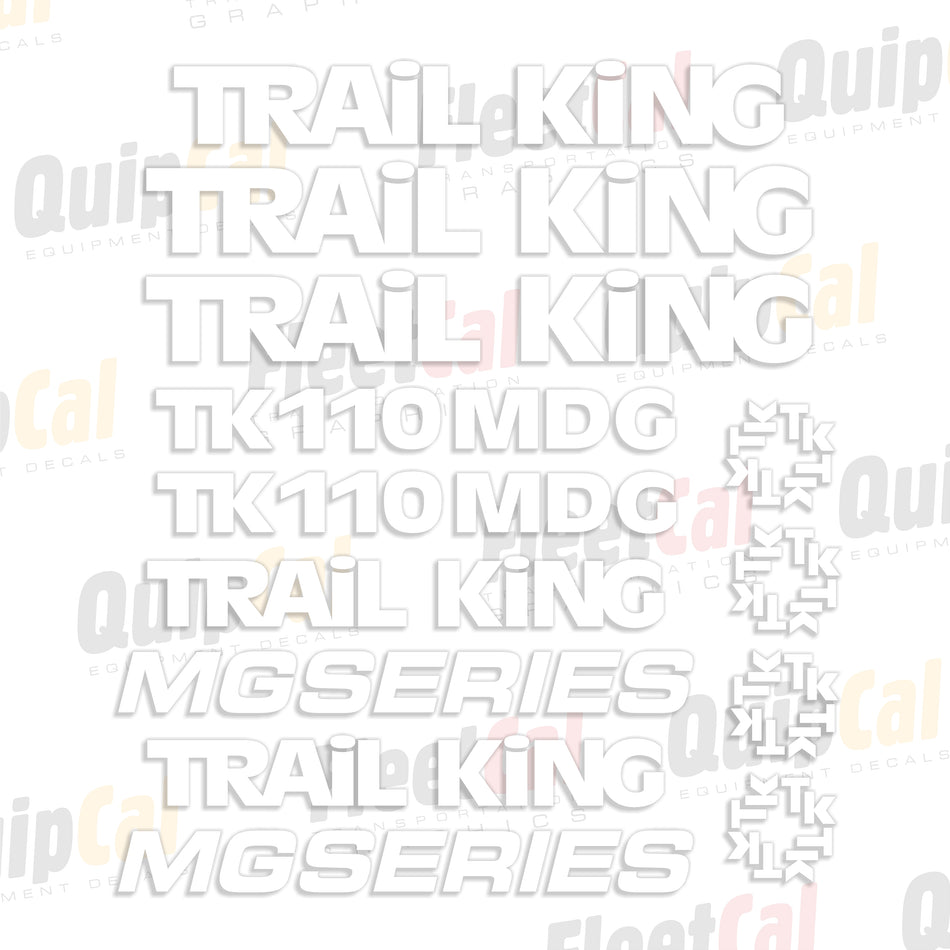 Trail King Trailer Decals
