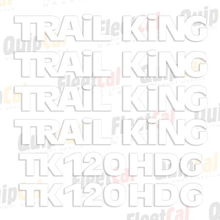 Trail King Trailer Decals