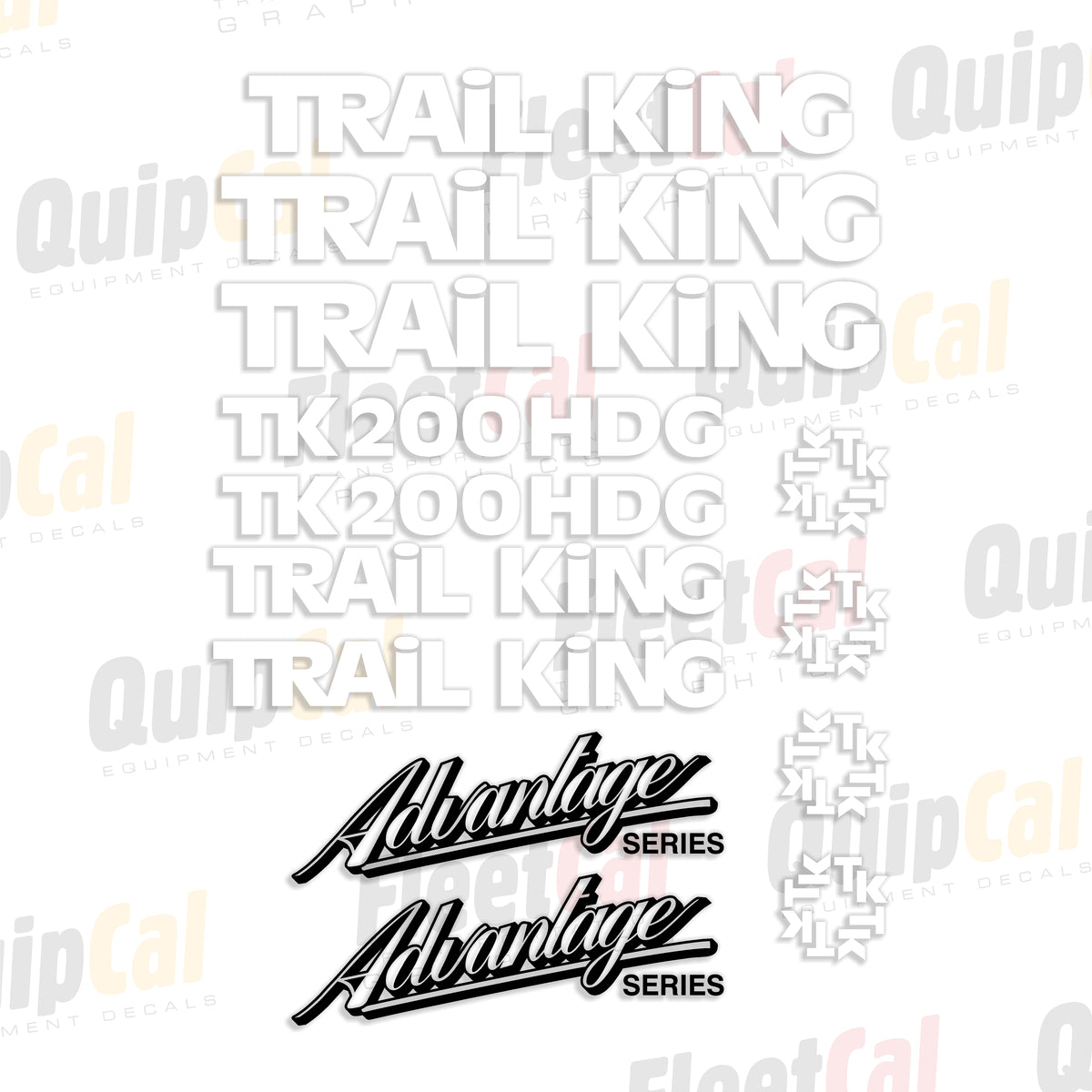 Trail King Trailer Decals