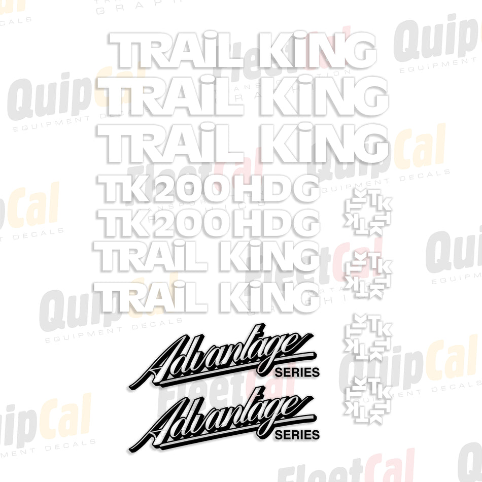 Trail King Trailer Decals