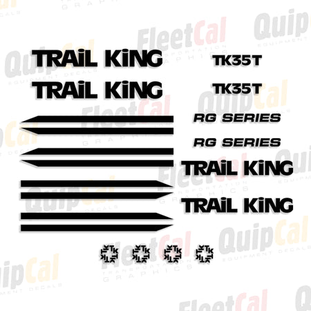Trail King Trailer Decals