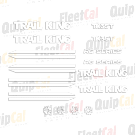 Trail King Trailer Decals