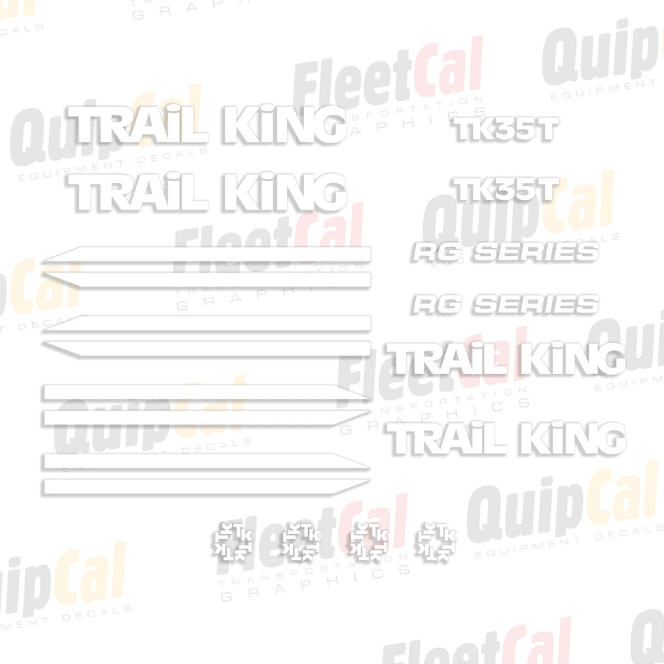 Trail King Trailer Decals