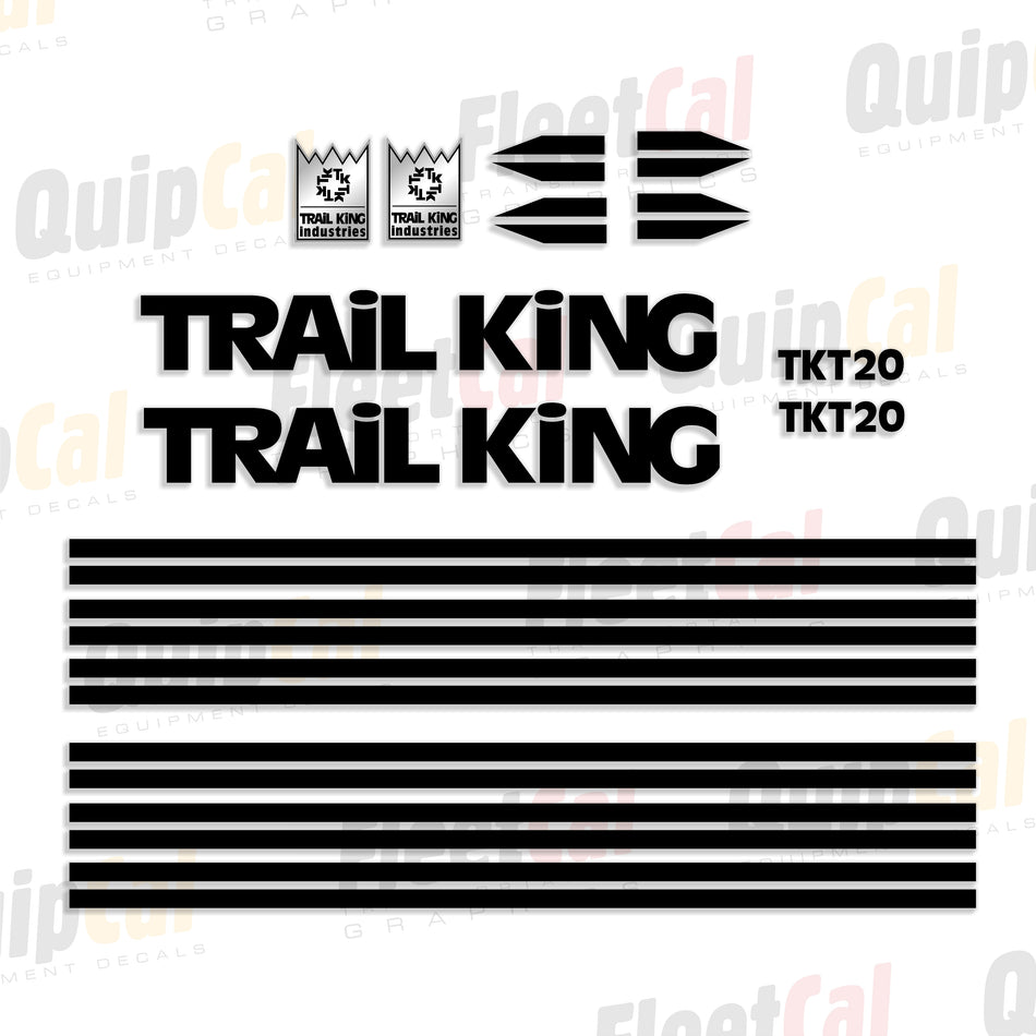 Trail King Trailer Decals