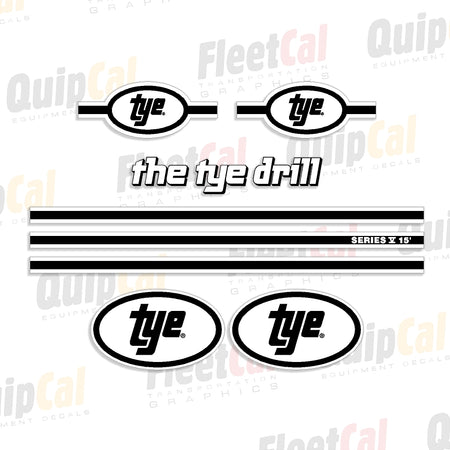 Tye Seeder and Drill Decals