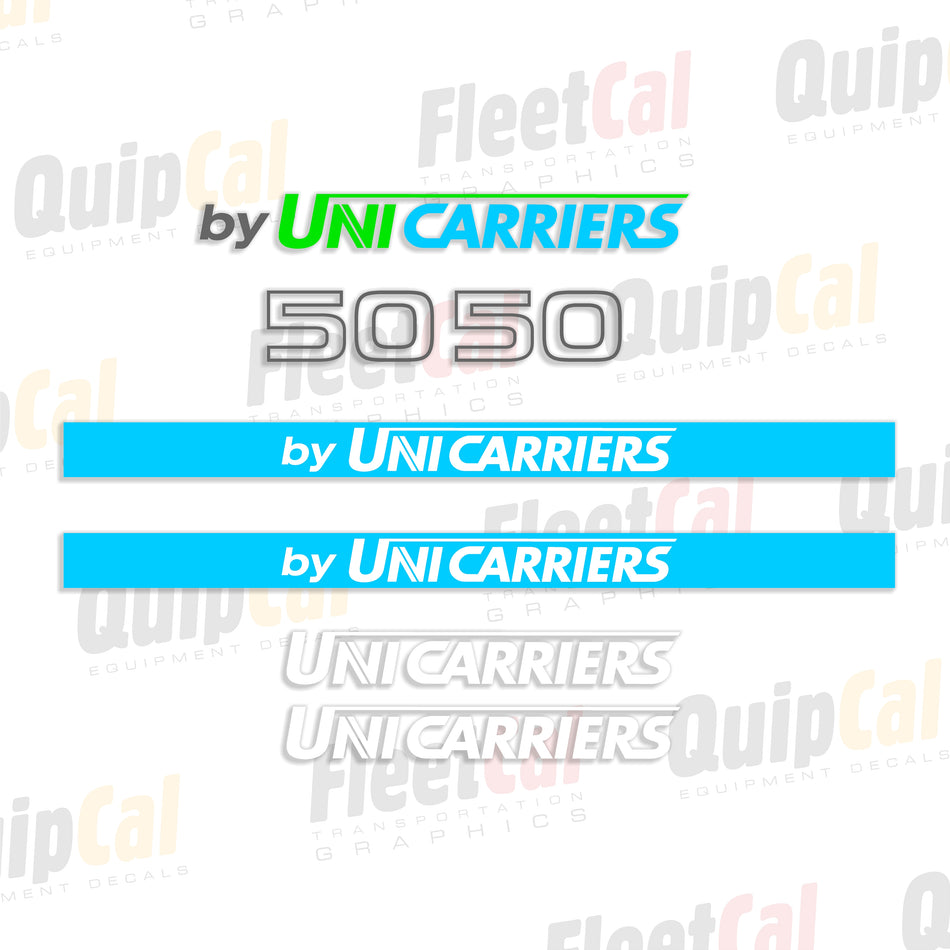 Unicarriers 50 Forklift Decal Set