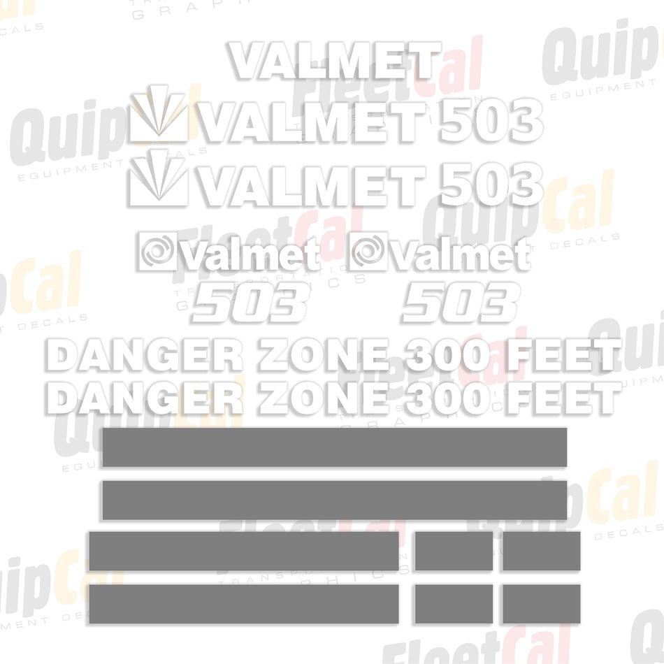Valmet Feller Buncher Decal Set