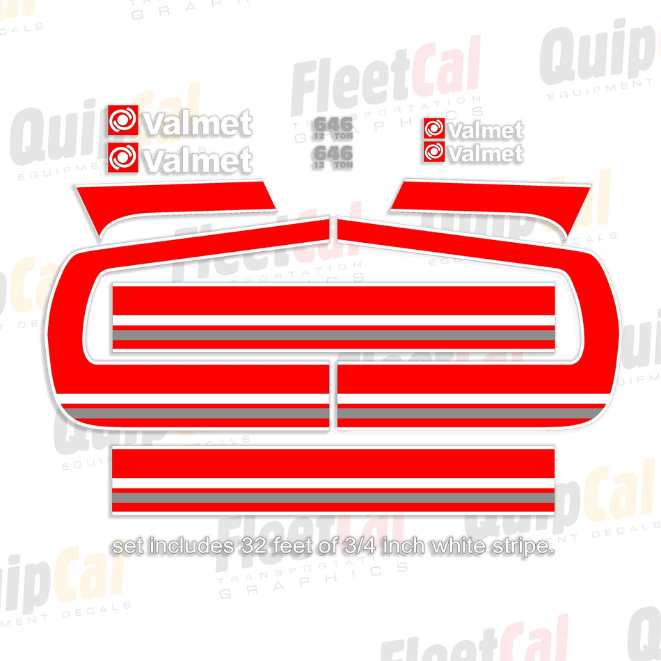Valmet Forwarder Decal Set