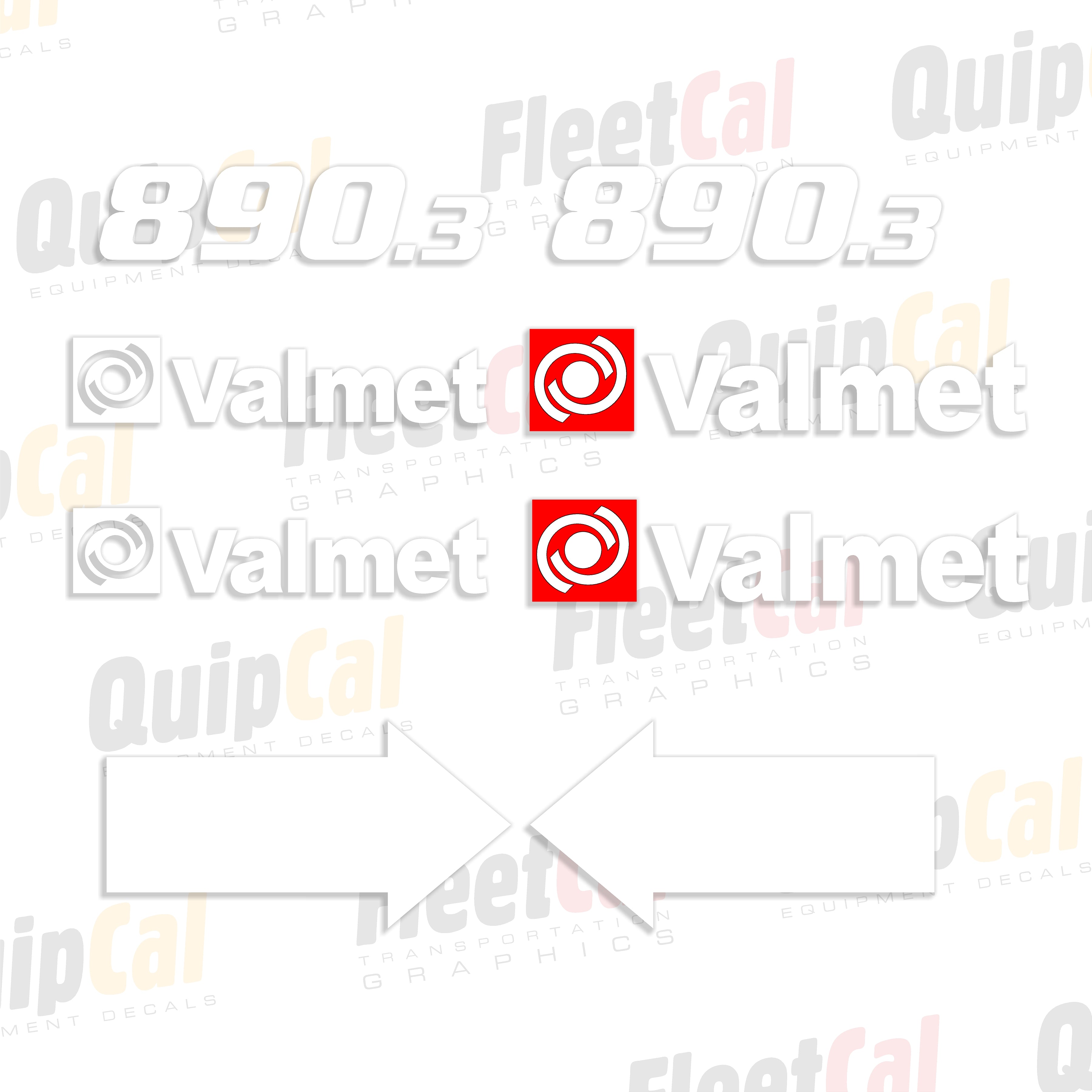Valmet Forwarder Decals