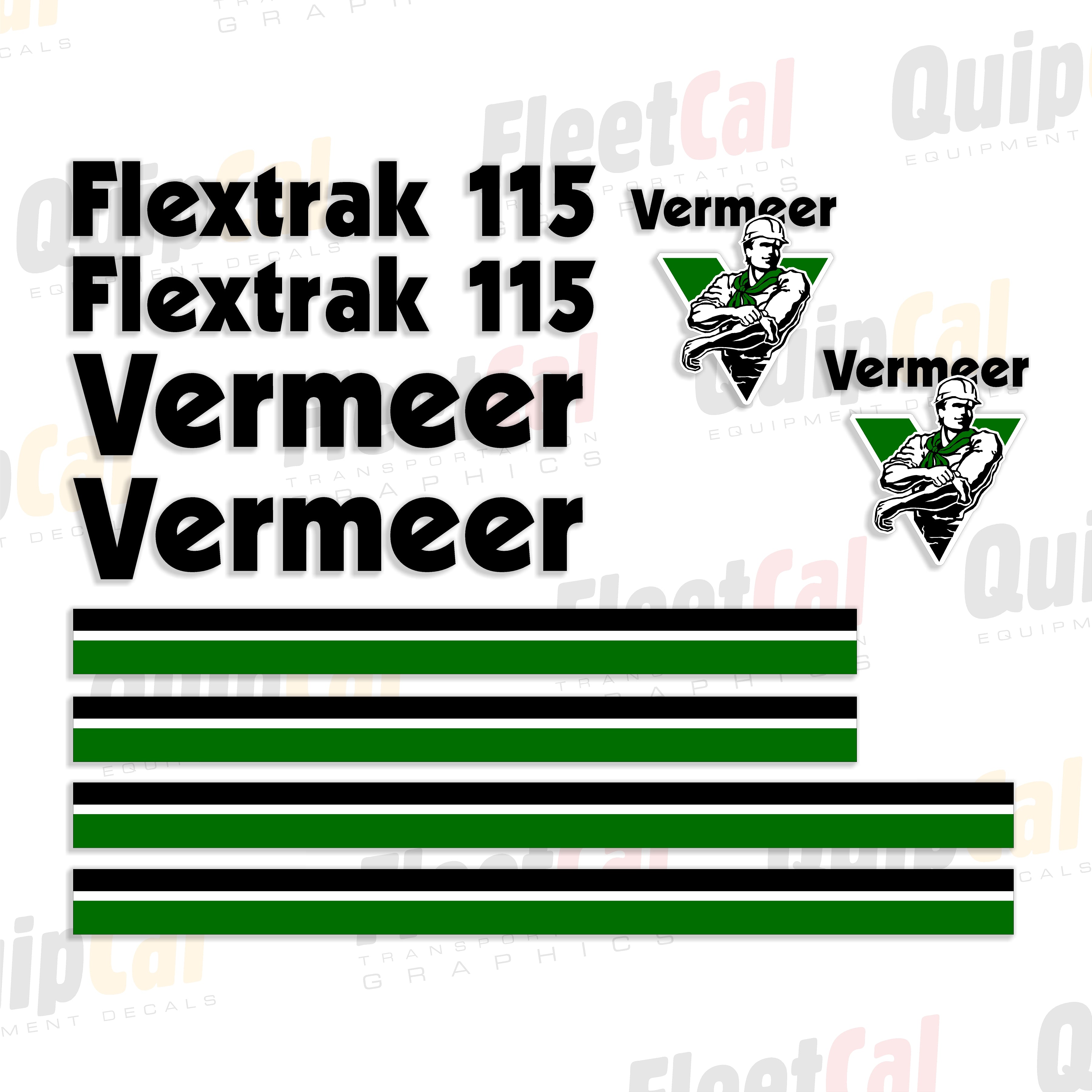 Vermeer Cable Plow Decals