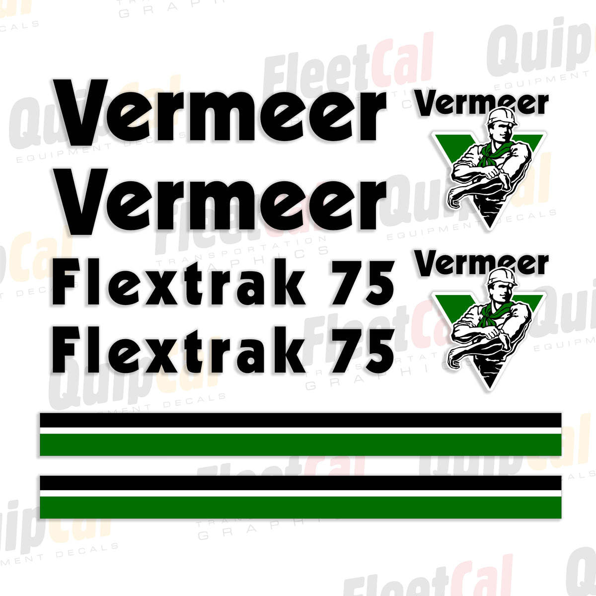 Vermeer Cable Plow Decals