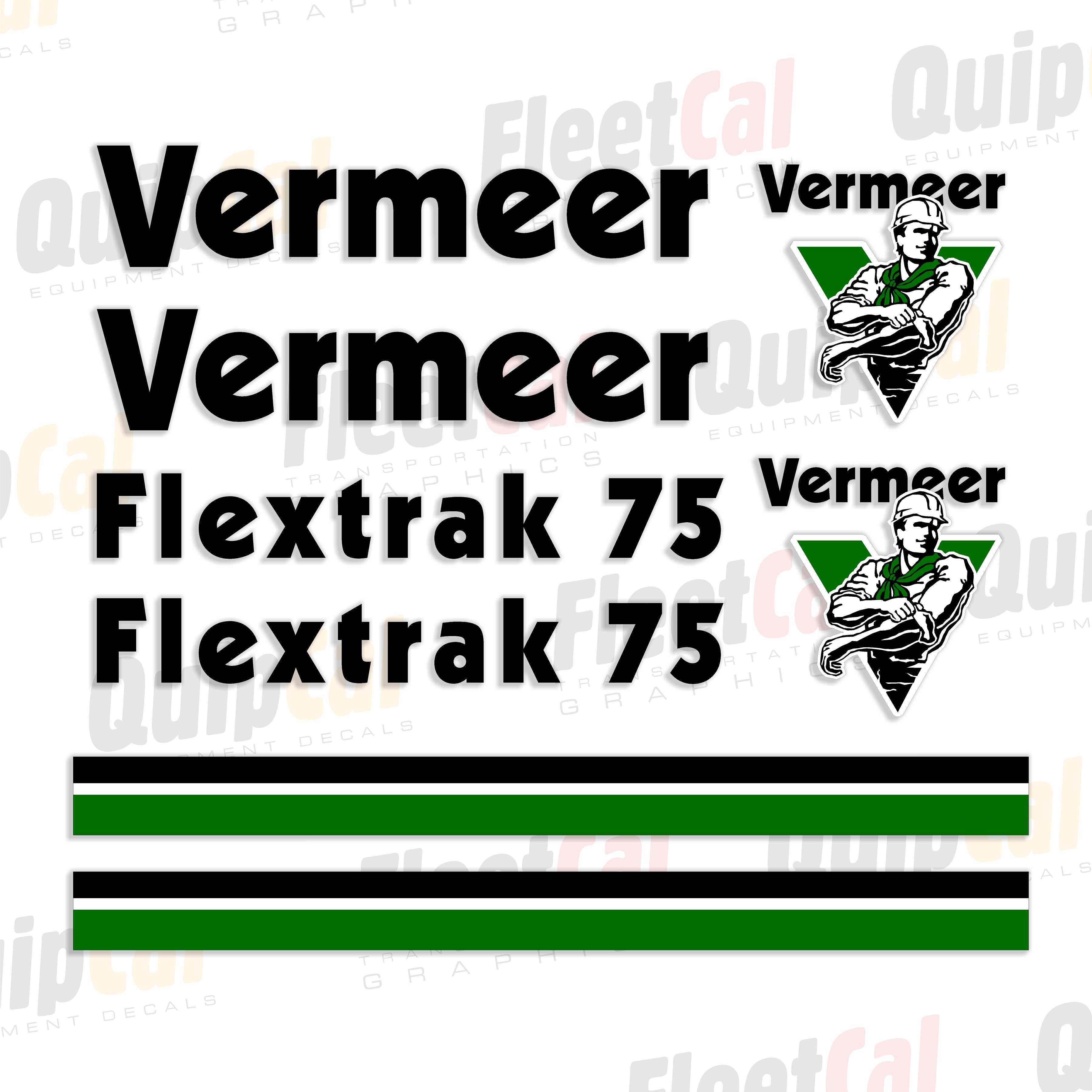 Vermeer Cable Plow Decals