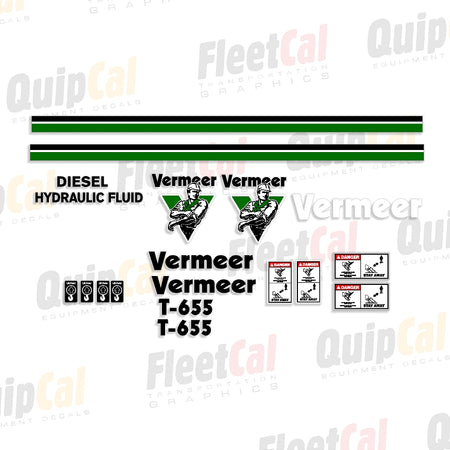 Vermeer Trencher Decals
