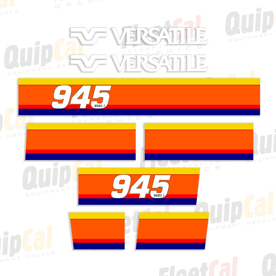 Versatile 945 Series 3 Tractor Decal Set