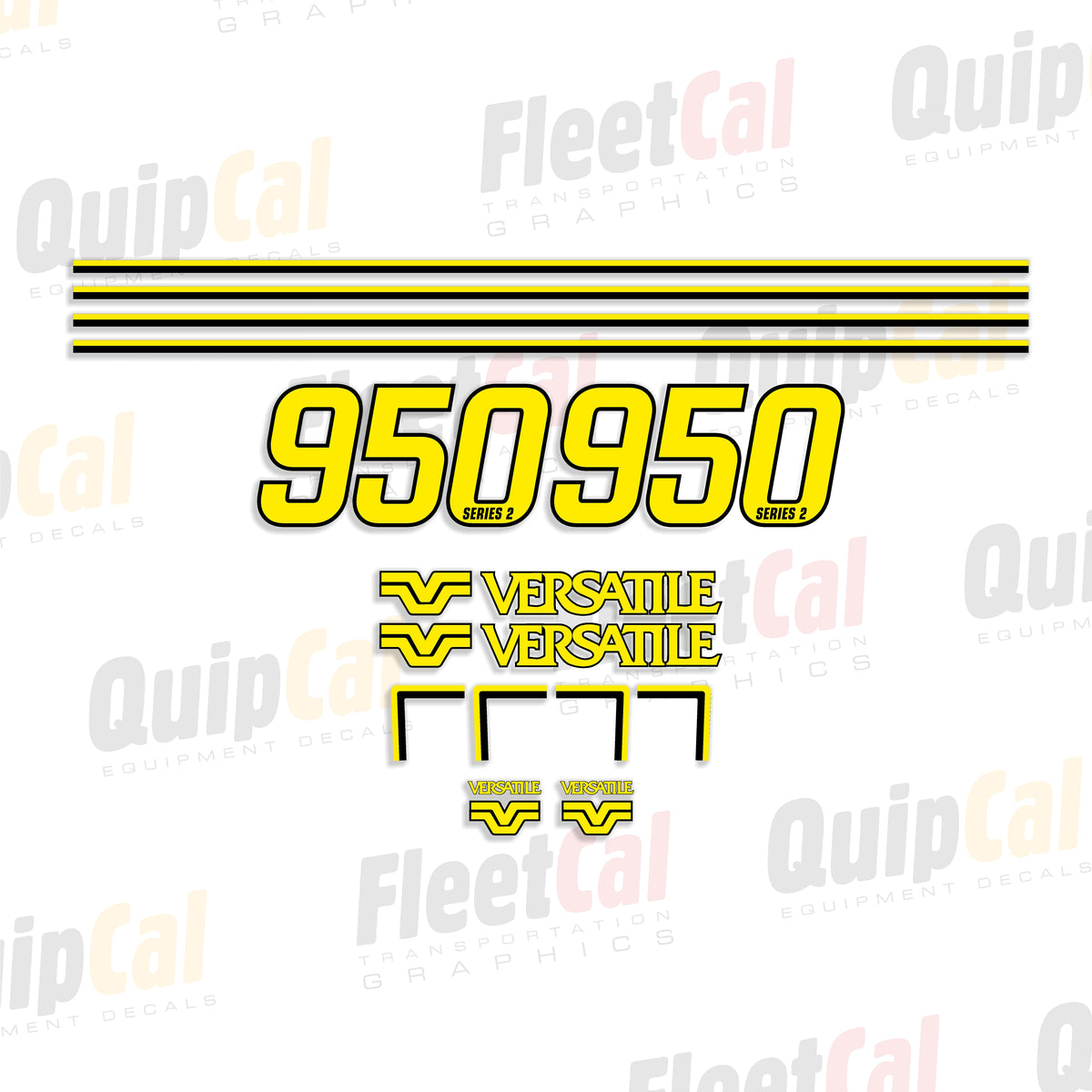 Versatile Tractor Decals