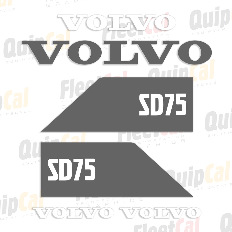 Juego de calcomanías para marcar cargadoras compactas Bobcat serie 453 F