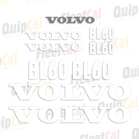 Volvo Backhoe Decals