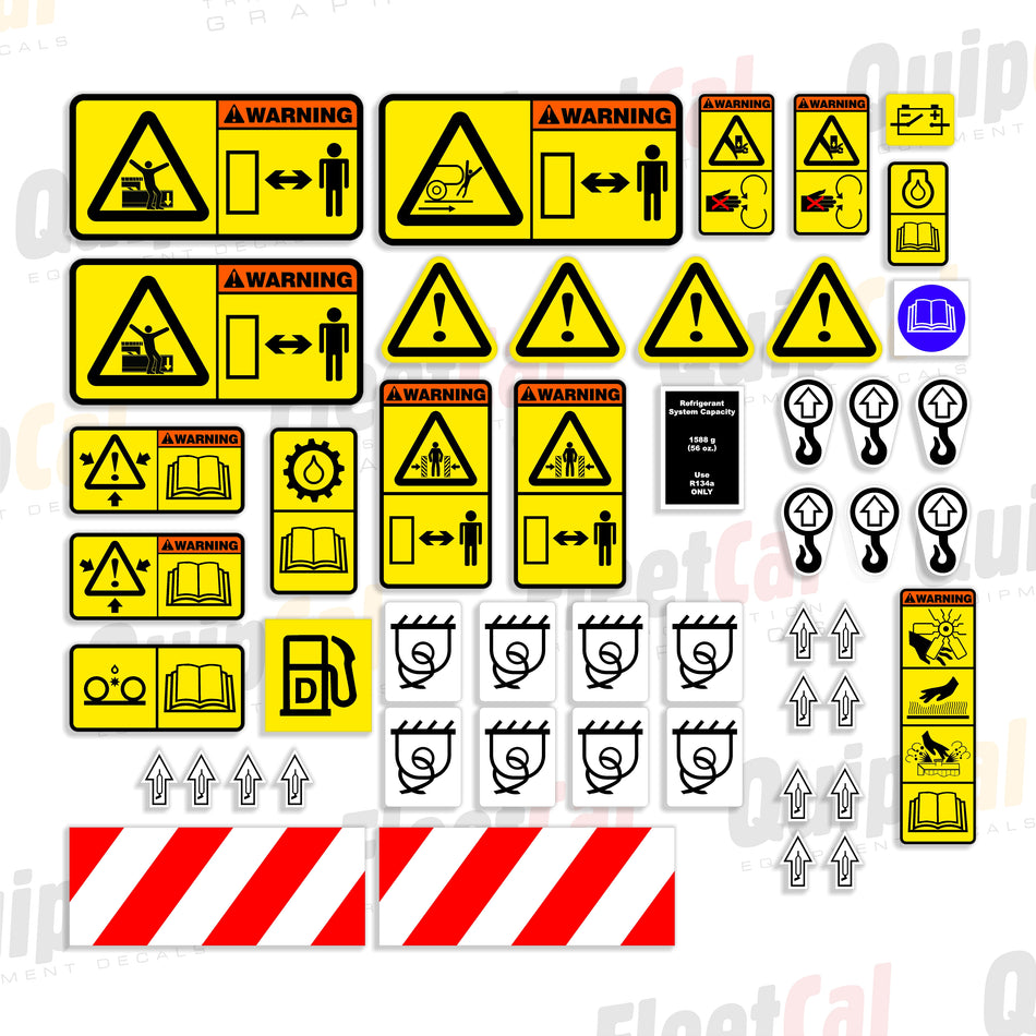 Volvo Grader Decals